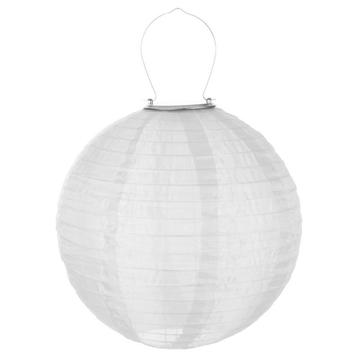 Lanterne solaire rétro pour l\'extérieur - Blanc