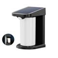 Lampe solaire extérieure à LED / applique murale avec détecteur de mouvement PIR YH0619-PIR - Blanc froid