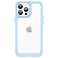 Coque Hybride iPhone 12 Pro Outer Space Série - Bleue