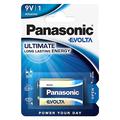 Pile alcaline Panasonic Evolta 6LR61/9V