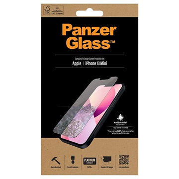 Protecteur d\'Écran iPhone 13 Mini PanzerGlass AntiBacterial