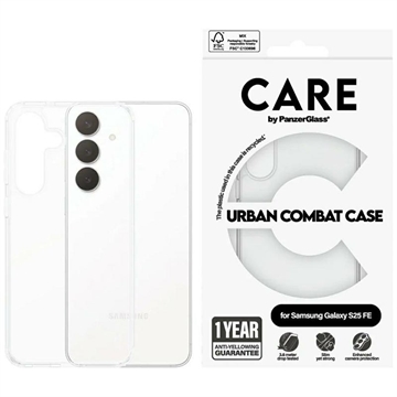 Coque Samsung Galaxy S25 FE PanzerGlass Care Urban Combat - Transparente