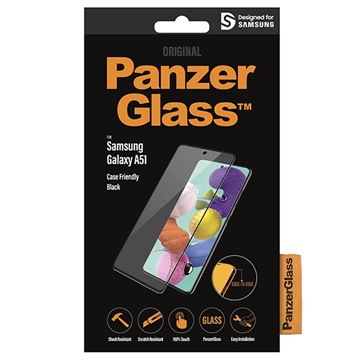 Protecteur d\'Écran Samsung Galaxy A51 PanzerGlass Case Friendly - Noir