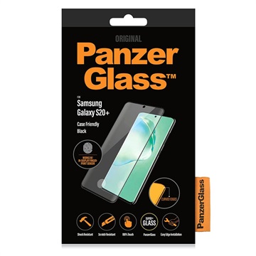 Protecteur d\'Écran Samsung Galaxy S20+ PanzerGlass Case Friendly - Noir