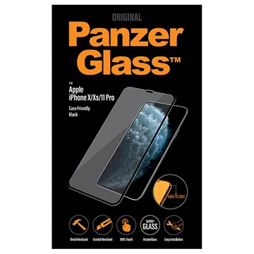 Protecteur d\'Écran iPhone 11 Pro en Verre Trempé PanzerGlass Case Friendly