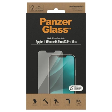 Protecteur d\'Écran iPhone 13 Pro Max PanzerGlass AntiBacterial