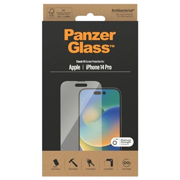 Protecteur d\'Écran iPhone 13 Pro Max PanzerGlass AntiBacterial