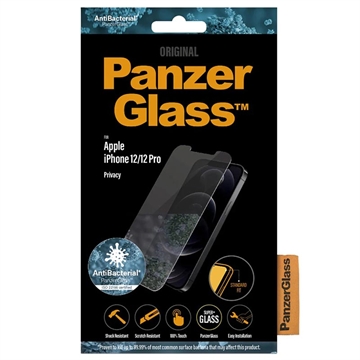 Protecteur d\'Écran iPhone 12/12 Pro PanzerGlass Standard Fit Privacy