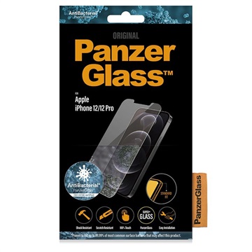 Protecteur d\'Écran iPhone 12/12 Pro PanzerGlass - Transparent