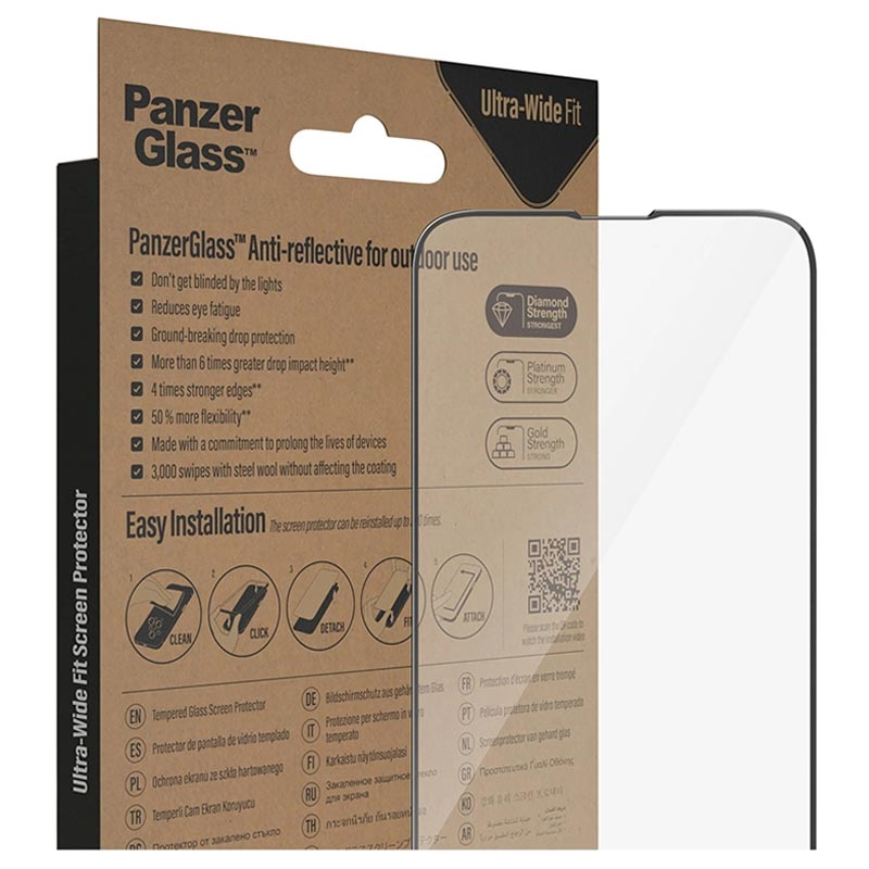 Protector de Pantalla - 9H - Saii 3D Premium para iPhone 13/13 Pro