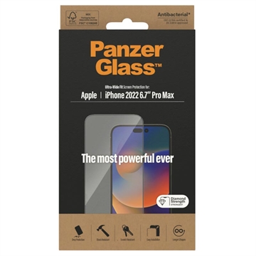 Protecteur d\'Écran iPhone 13 Pro Max PanzerGlass AntiBacterial