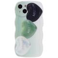 Coque iPhone 14 en TPU Stylish Wavy Edge