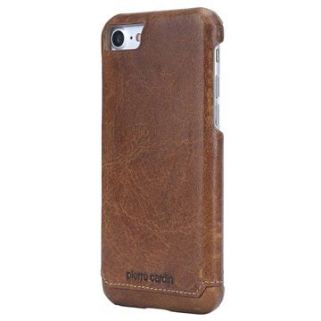 Coque Revêtue de Cuir Pierre Cardin pour iPhone 7/8/SE (2020)/SE (2022)