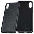 Coque en Cuir Pierre Cardin pour iPhone X