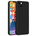 Coque iPhone 13 en Silicone Liquide Pinwuyo - Noire