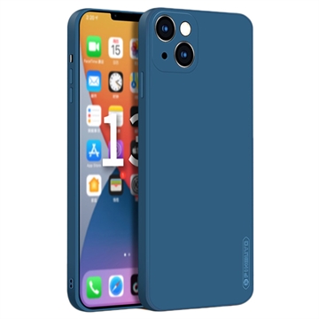 Coque iPhone 13 en Silicone Liquide Pinwuyo - Bleu
