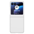 Coque Motorola Razr 40 Ultra en Plastique - Blanche