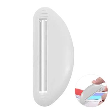 Distributeur de tubes en plastique pour dentifrice/écran solaire/crème pour les mains - blanc