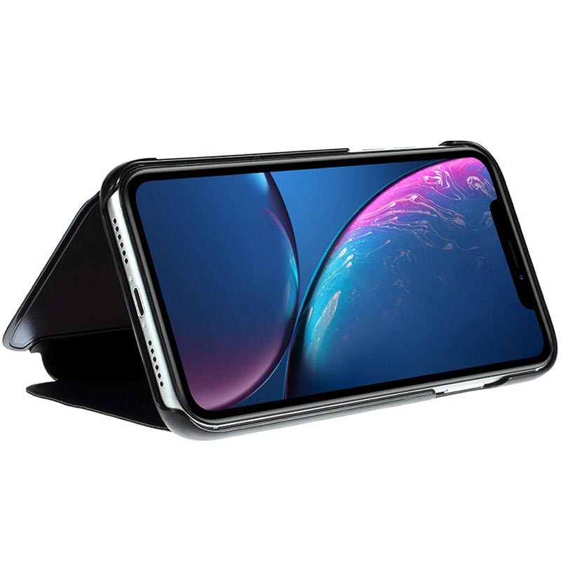 coque rabat transparent iphone xr