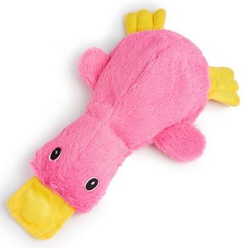 Jouet canard en peluche - rose
