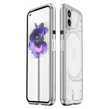 Bumper Nothing Phone (1) en Métal Polar Lights Style - Argenté