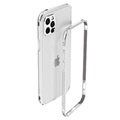 Polar Lights Style Bumper en Métal pour iPhone 12 Pro Max - Argenté