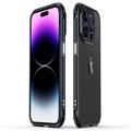 Bumper Sony Xperia 10 IV en Métal Polar Lights Style - Noir / Rouge
