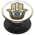 Support & Poignée Extensible PopSockets Enamel - Hamsa Hand