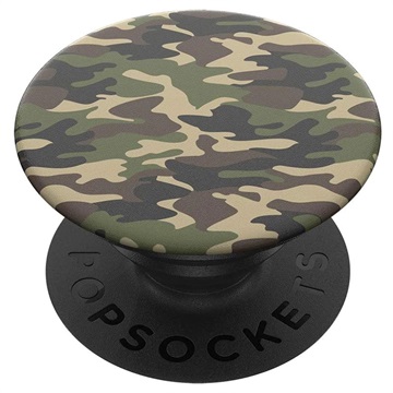 Support & Poignée Extensible Popsockets - Woodland Camo