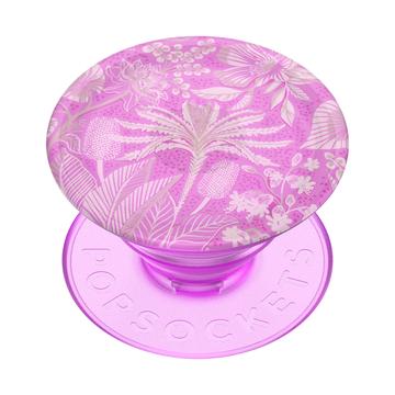 Support & Poignée Extensible PopSockets PlantCore - Tan Lines Vivid Pink