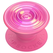 Support & Poignée Extensible PopSockets Premium - Ripple Opalescent Pink