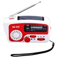 Radio d\'urgence Portable Multifonctionnelle à Manivelle RD-639