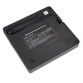 Graveur DVD Optique Portable avec Câble Intégré - Noir