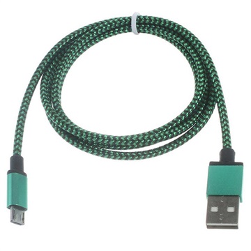Câble Premium USB 2.0 / MicroUSB - 3m - Vert