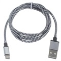 Câble Premium USB 2.0 / MicroUSB - 3m - Blanc