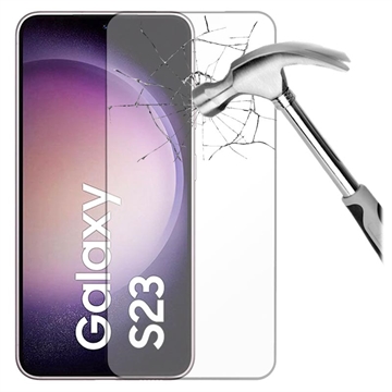 Protecteur d\'Écran Samsung Galaxy S23 5G en Verre Trempé Prio 3D - Noir