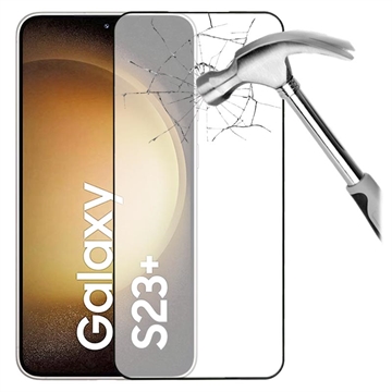 Protecteur d\'Écran Samsung Galaxy S23+ 5G en Verre Trempé Prio 3D - Noir