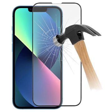 Protecteur d\'Écran iPhone 13/13 Pro en Verre Trempé Prio 3D - 9H - Noir