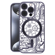 Coque iPhone 16 Plus Prio Elegant Mag avec protection de l'objectif de l'appareil photo