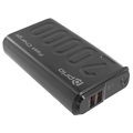 Batterie Externe Prio Fast Charge - 2xUSB-A, USB-C - 20000mAh - Noir