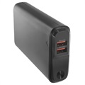 Batterie Externe Prio Fast Charge - 2xUSB-A, USB-C - 20000mAh - Noir