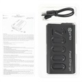 Batterie Externe Prio Fast Charge - 2xUSB-A, USB-C - 20000mAh - Noir