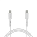 Câble Type-C Prio High-Speed - 1.2m - 100W, 5A - Blanc