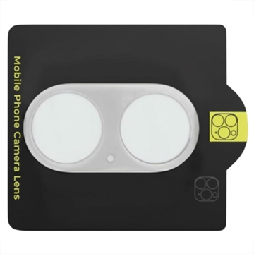 Protection en verre trempé de l\'objectif de l\'appareil photo de l\'iPhone 17 Prio - 9H - Transparente