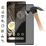 Protecteur d'Écran Google Pixel 7 Pro en Verre Trempé Privacy Full Cover - Bord Noir