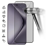 Protecteur d'Écran Huawei Pura 70 Pro/70 Ultra en Verre Trempé Privacy Full Cover - Bord Noir