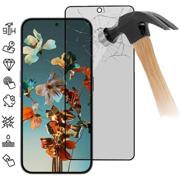 Protecteur d\'Écran Nothing Phone (2a) en Verre Trempé Privacy Full Cover - Bord Noir