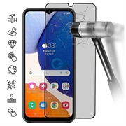 Protecteur d'Écran Samsung Galaxy A16 en Verre Trempé Privacy Full Cover - Bord Noir
