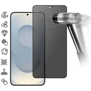 Protecteur d'Écran Samsung Galaxy S25 Edge en Verre Trempé Privacy Full Cover - Bord Noir