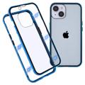 Coque Magnétique iPhone 14 Max avec Verre Trempé - Bleu